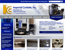 Tablet Screenshot of imperialcarbide.com